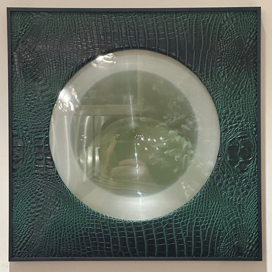 Spirit Orb Crocodile Leather Green / Green - Maks Simone