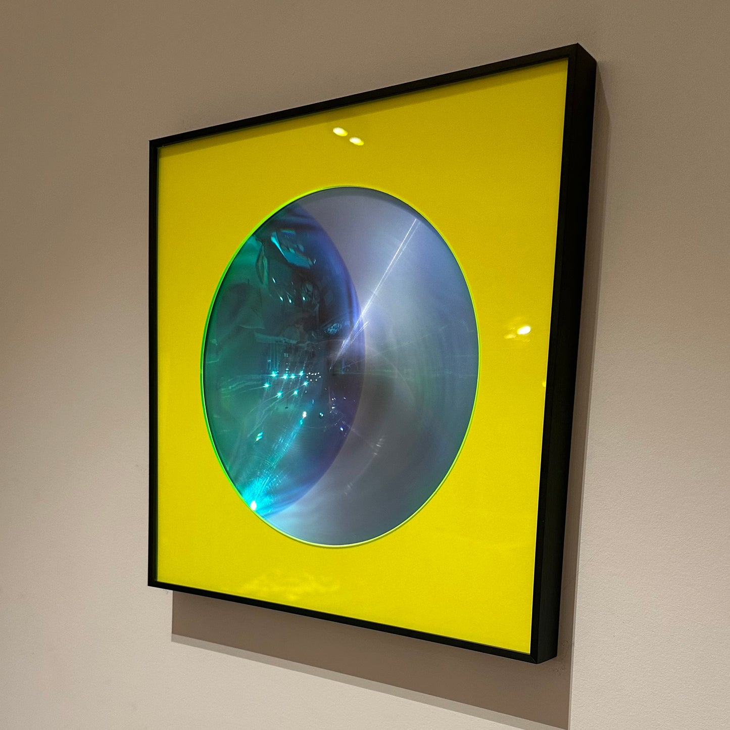 Spirit Orb Neon Yellow / Aqua Marine - Maks Simone