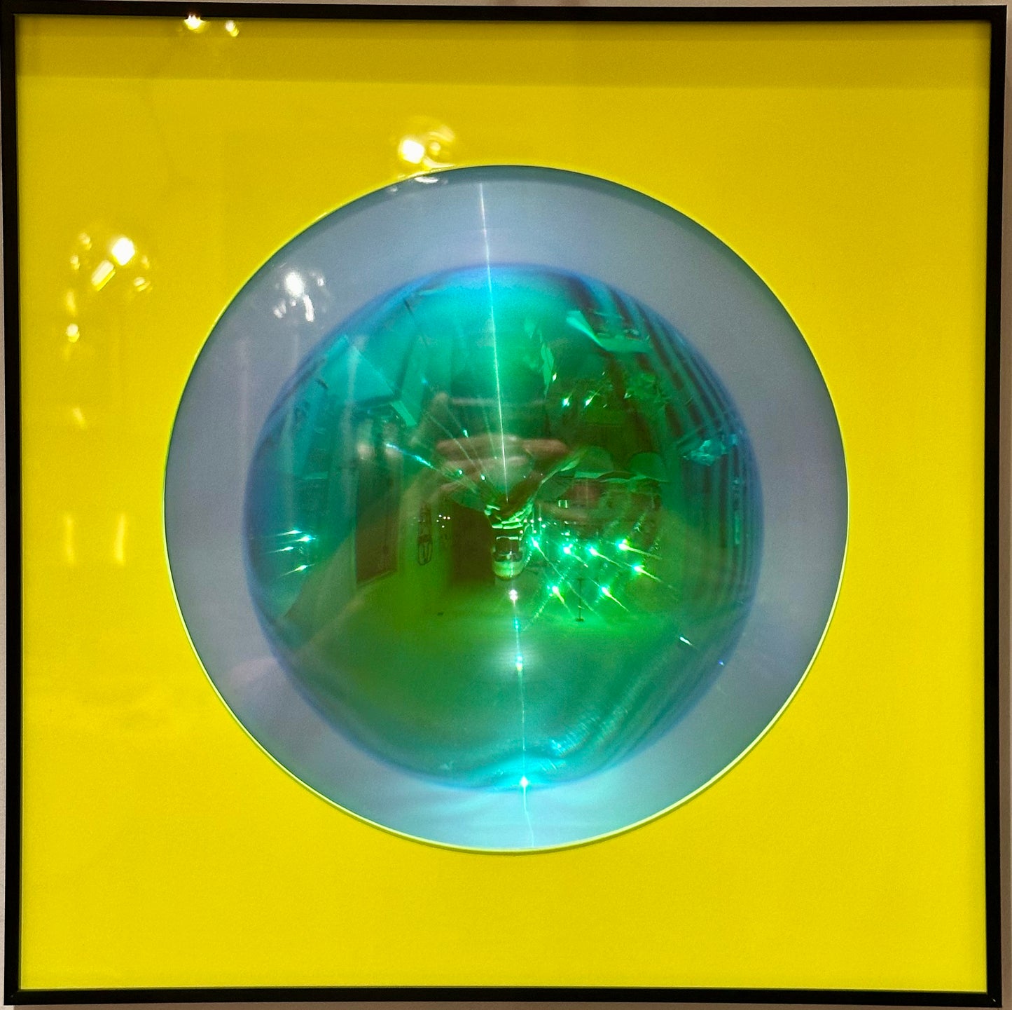 Spirit Orb Neon Yellow / Aqua Marine - Maks Simone