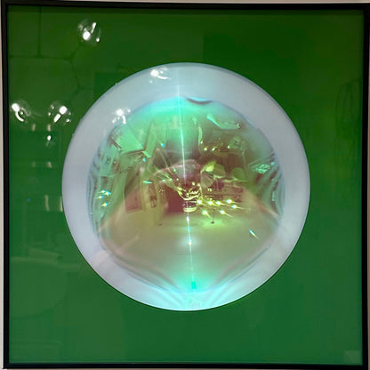 Spirit Orb Primary Green / Green Iridescent - Maks Simone