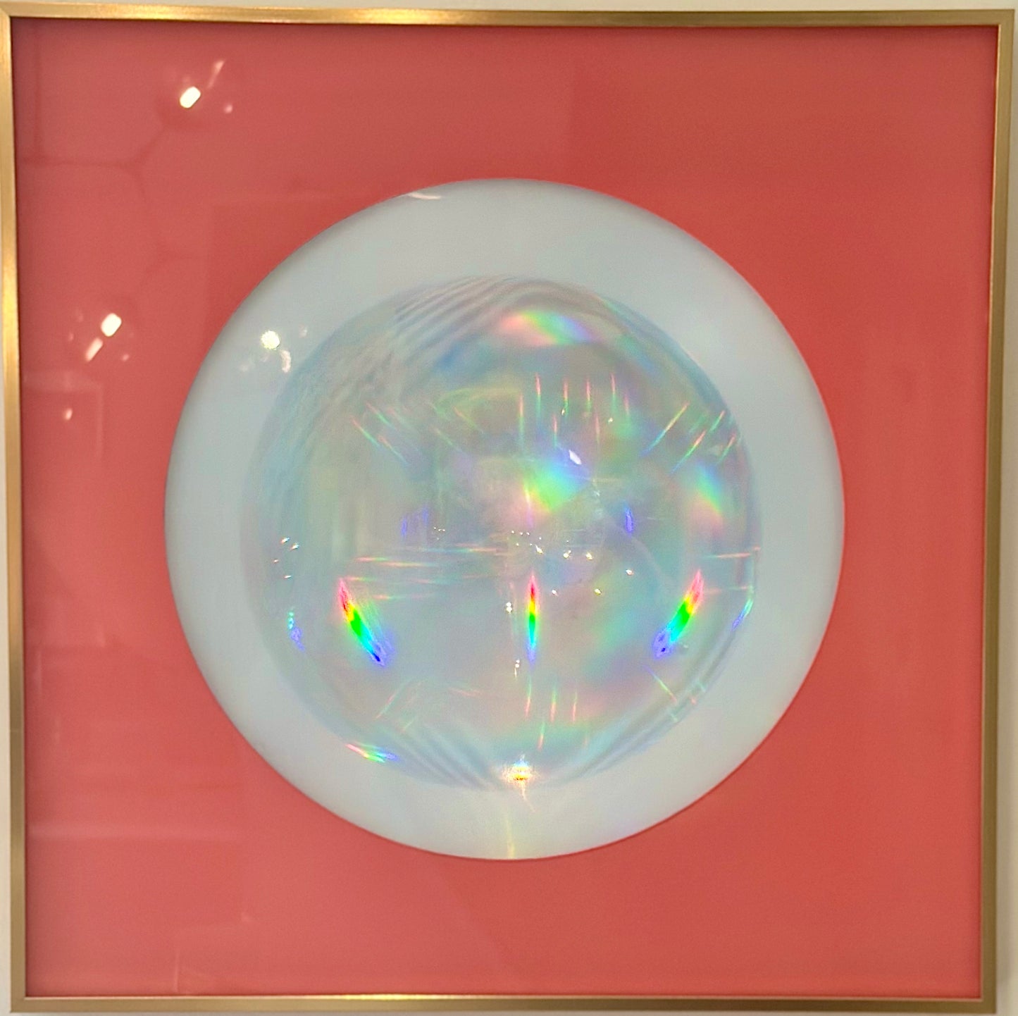 Spirit Orb Salmon / Iridescent Rainbow - Maks Simone