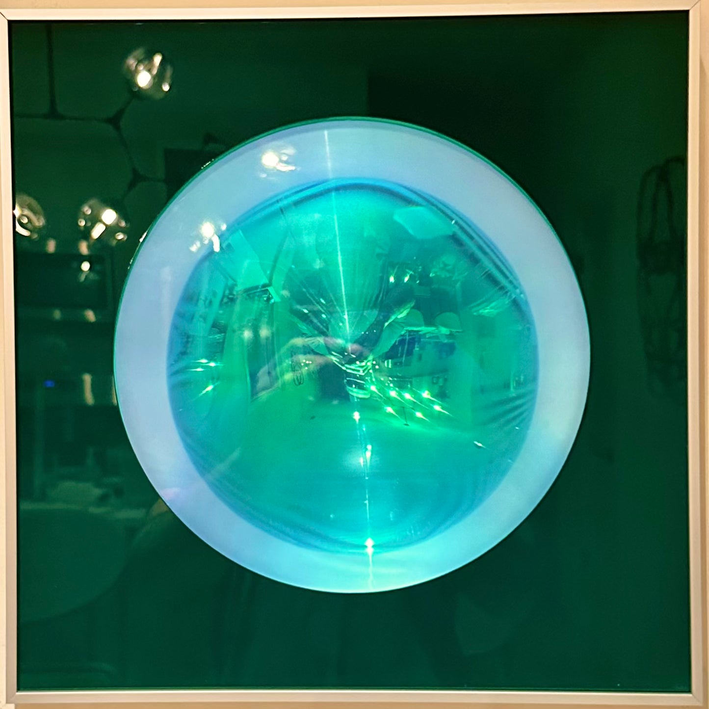 Spirit Orb Dark Green / Aquamarine - Maks Simone